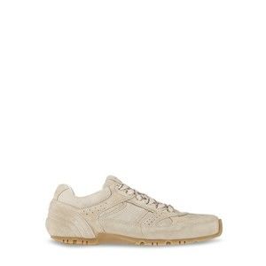 Alohas Suede And Cream Leather Sneakers With Cushioned Sole - NWT